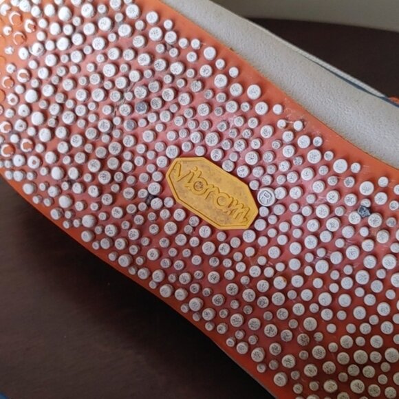 Sebago footwear for women size 7M white Blue and Orange - Picture 10 of 11